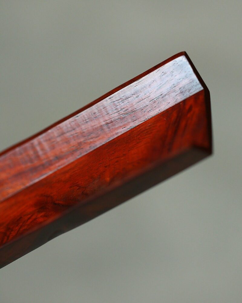 Handmade Chinese Style Wood Mountain Sequence Sandalwood ChaZe With Tea Needle