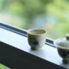 Handmade Hand-painted Vintage Style Porcelain Blue and White Childhood 65ml Gaiwan Set