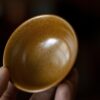 Handmade Kiln Transmutation Aesthetic Porcelain Longquan Tea Dust Glaze Master's Cup 50ml Host Cup