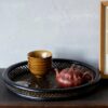 Handmade Kiln Transmutation Aesthetic Porcelain Longquan Tea Dust Glaze Master's Cup 50ml Host Cup