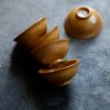 Handmade Kiln Transmutation Aesthetic Porcelain Longquan Tea Dust Glaze Master's Cup 50ml Host Cup