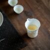 Handmade-White-Porcelain-Stone-Folded-Texture-230ml-Fair-Cup-Gong-Dao-Bei13 Handmade White Porcelain Stone Folded Texture 230ml Fair Cup Gong Dao Bei