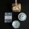 Portable Chinese Style Ceramic Peony 120ml Travel Tea Set