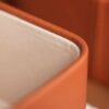 Portable Leather Tea Kit 20x12x9cm Carrying Bag