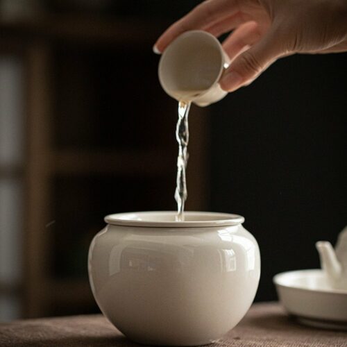 Vintage-Style-Ash-Glaze-Ceramic-Auspicious-Cloud-550ml-Tea-Basin1 Vintage Style Ash Glaze Ceramic Auspicious Cloud 550ml Tea Basin