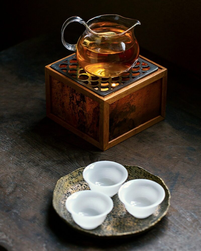 Chinese Style Minimalist Porcelain translucent ice-jade white Ruo Shen Style 35ml Tea Cup Set of 3