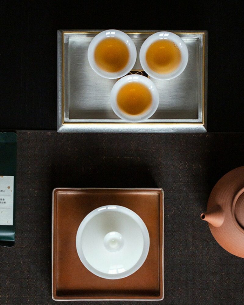 Chinese Style Minimalist Porcelain translucent ice-jade white Ruo Shen Style 35ml Tea Cup Set of 3