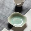 Crackle Glaze Porcelain Hutian Kiln Ice Crazing Petal Tea Boat