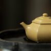 Fully Handmade Ben Shan Lvni Hai Gu 95ml Yixing Teapot