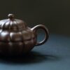 Fully-Handmade-Naturally-Mixed-Zini-Duanni-Clay-Ribbed-Shape-Heling-style-160ml-Yixing-Teapot7 Fully Handmade Naturally Mixed Zini Duanni Clay Ribbed Shape Heling-style 160ml Yixing Teapot