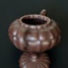 Fully-Handmade-Naturally-Mixed-Zini-Duanni-Clay-Ribbed-Shape-Heling-style-160ml-Yixing-Teapot8 Fully Handmade Naturally Mixed Zini Duanni Clay Ribbed Shape Heling-style 160ml Yixing Teapot