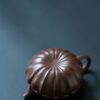 Fully-Handmade-Naturally-Mixed-Zini-Duanni-Clay-Ribbed-Shape-Heling-style-160ml-Yixing-Teapot9 Fully Handmade Naturally Mixed Zini Duanni Clay Ribbed Shape Heling-style 160ml Yixing Teapot