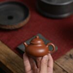 Half Handmade Zhuni Rong Tian 85ml Yixing Teapot