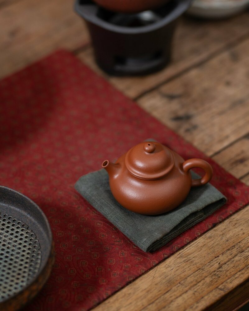 Half Handmade Zhuni Rong Tian 85ml Yixing Teapot