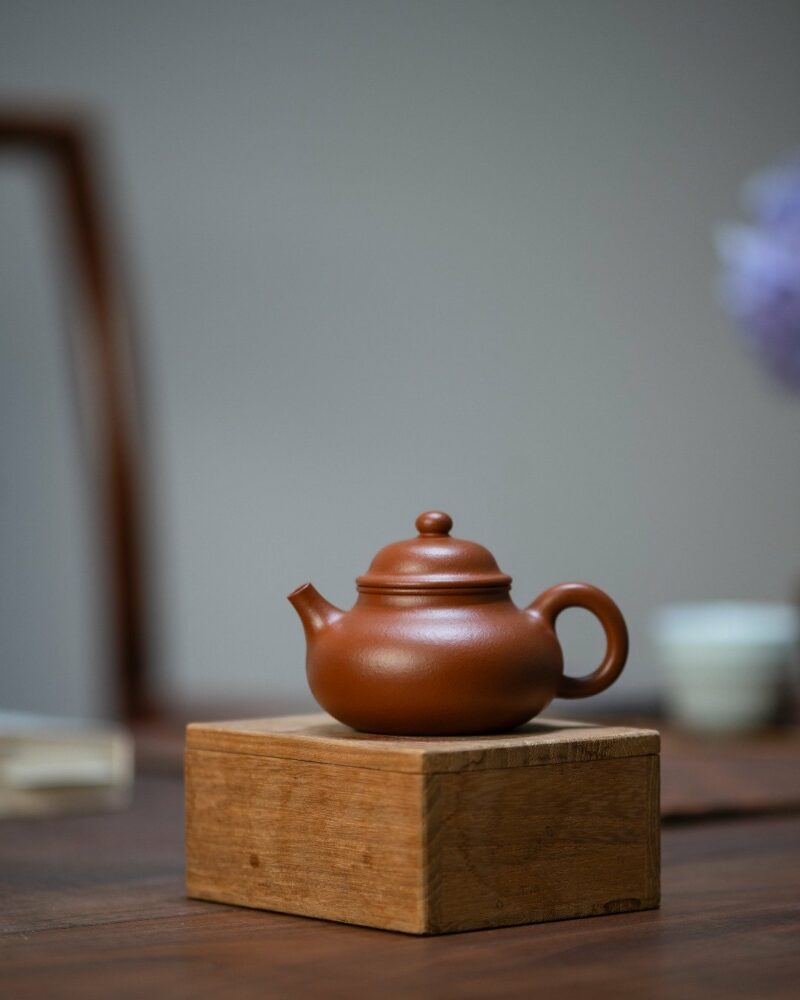 Half Handmade Zhuni Rong Tian 85ml Yixing Teapot