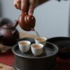 Half Handmade Zhuni Rong Tian 85ml Yixing Teapot