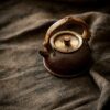 Handmade-Hammered-Red-Copper-Bamboo-woven-Handle-180ml-Teapot9 Handmade Hammered Red Copper Bamboo-woven Handle 180ml Teapot