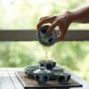 Handmade-Hand-painted-Blue-and-White-Porcelain-cabbage-motif-50ml-1-Gaiwan-1-Cup-Gaiwan-Set8 Handmade Hand-painted Blue and White Porcelain cabbage motif 50ml 1 Gaiwan 1 Cup Gaiwan Set