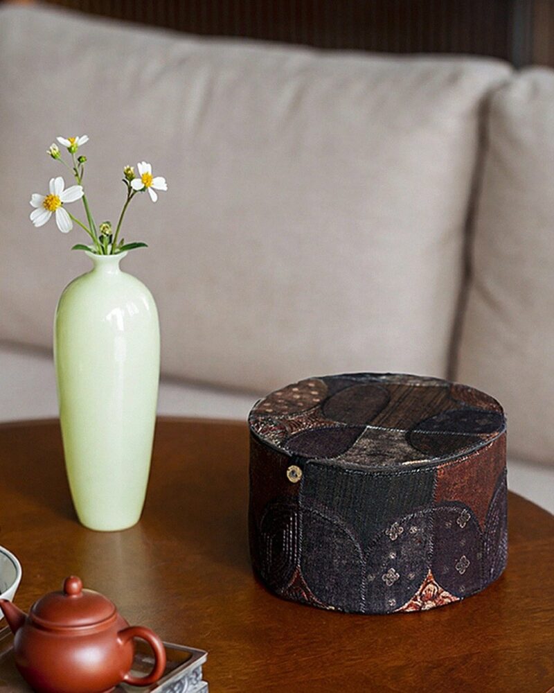 Handmade-Traditional-Fabric-embroidered-plant-dyed-patchwork-Tea-Ware-Storage-Case13-1 Handmade Traditional Fabric embroidered plant-dyed patchwork Tea Ware Storage Case