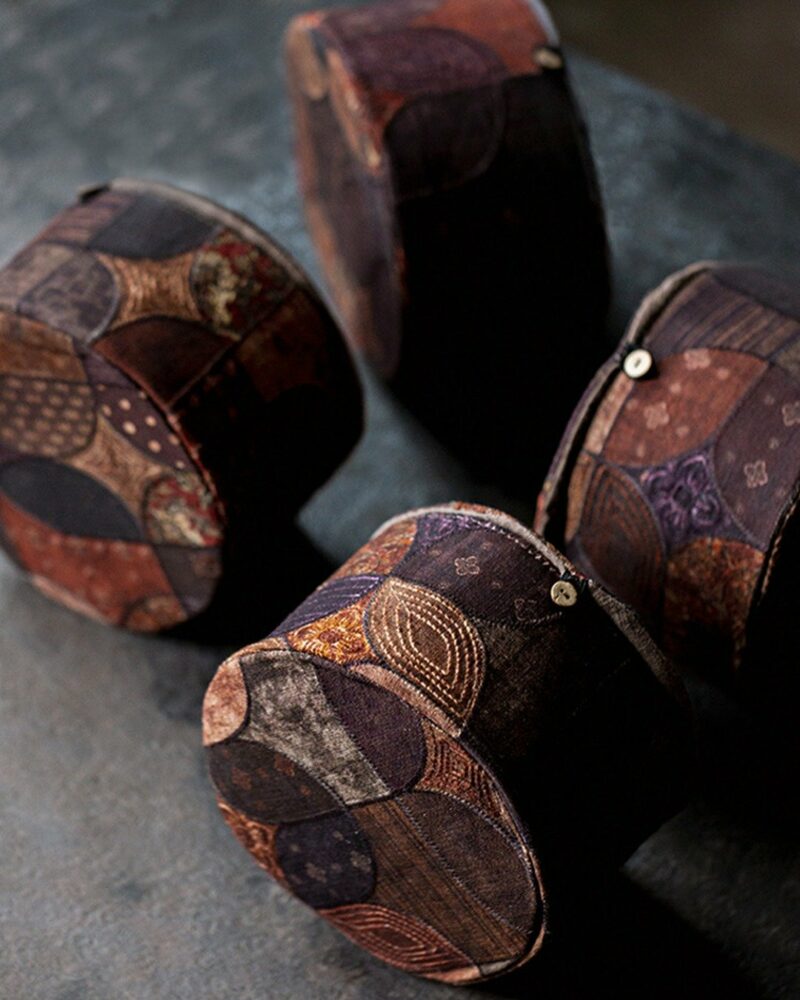 Handmade-Traditional-Fabric-embroidered-plant-dyed-patchwork-Tea-Ware-Storage-Case7-1 Handmade Traditional Fabric embroidered plant-dyed patchwork Tea Ware Storage Case