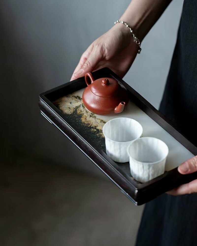 Handmade-Traditional-Wood-Marble-Ink-style-Natural-Landscape-Pattern-Tea-Tray9 Handmade Traditional Wood Marble Ink-style Natural Landscape Pattern Tea Tray