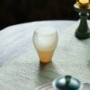 Japanese Style Artistic Glass Icy jade glass eagle-spout 275ml Fair Cup Gong Dao Bei