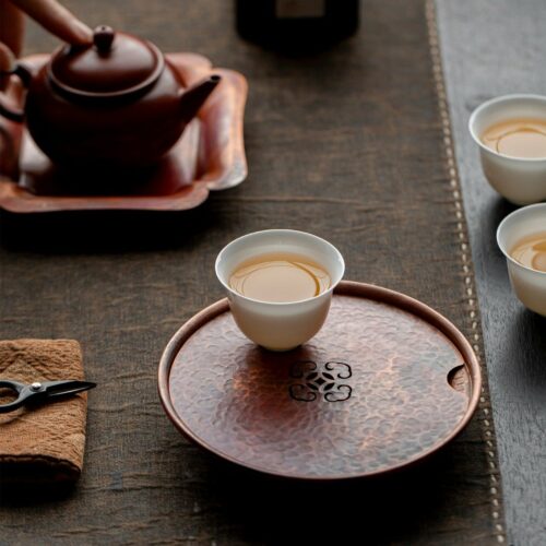 Vintage-Style-Brass-Round-Auspicious-Cloud-Water-Storage-Tea-Tray1 Vintage Style Brass Round Auspicious Cloud Water Storage Tea Tray