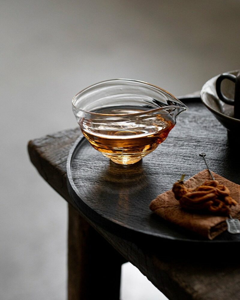 Elegant-Glass-Rippled-Texture-260ml-Fair-Cup-Gong-Dao-Bei7 Elegant Glass Rippled Texture 260ml Fair Cup Gong Dao Bei