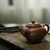 Fully-Handmade-Di-Cao-Qing-Square-Chuan-Lu-100ml-Yixing-Teapot1 Fully Handmade Di Cao Qing Square Chuan Lu 100ml Yixing Teapot
