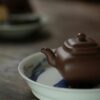 Fully-Handmade-Di-Cao-Qing-Square-Chuan-Lu-100ml-Yixing-Teapot5 Fully Handmade Di Cao Qing Square Chuan Lu 100ml Yixing Teapot