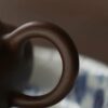 Fully-Handmade-Di-Cao-Qing-Square-Chuan-Lu-100ml-Yixing-Teapot7 Fully Handmade Di Cao Qing Square Chuan Lu 100ml Yixing Teapot