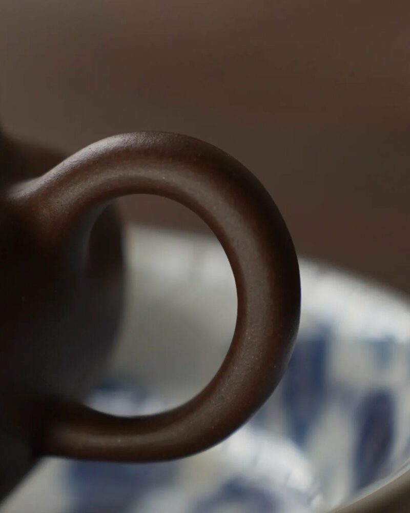 Fully-Handmade-Di-Cao-Qing-Square-Chuan-Lu-100ml-Yixing-Teapot7 Fully Handmade Di Cao Qing Square Chuan Lu 100ml Yixing Teapot