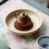 Half Handmade Mini Zhuni Rong Tian 70cc Yixing Teapot