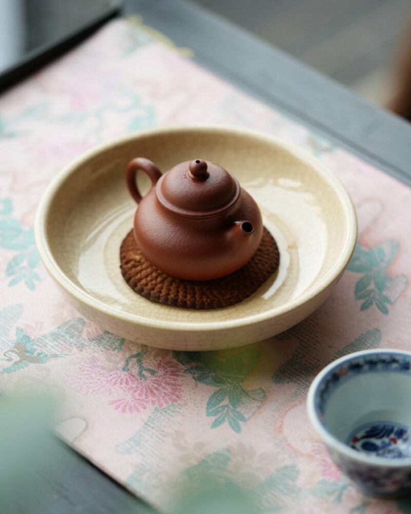 Half Handmade Mini Zhuni Rong Tian 70cc Yixing Teapot