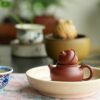 Half Handmade Mini Zhuni Rong Tian 70cc Yixing Teapot