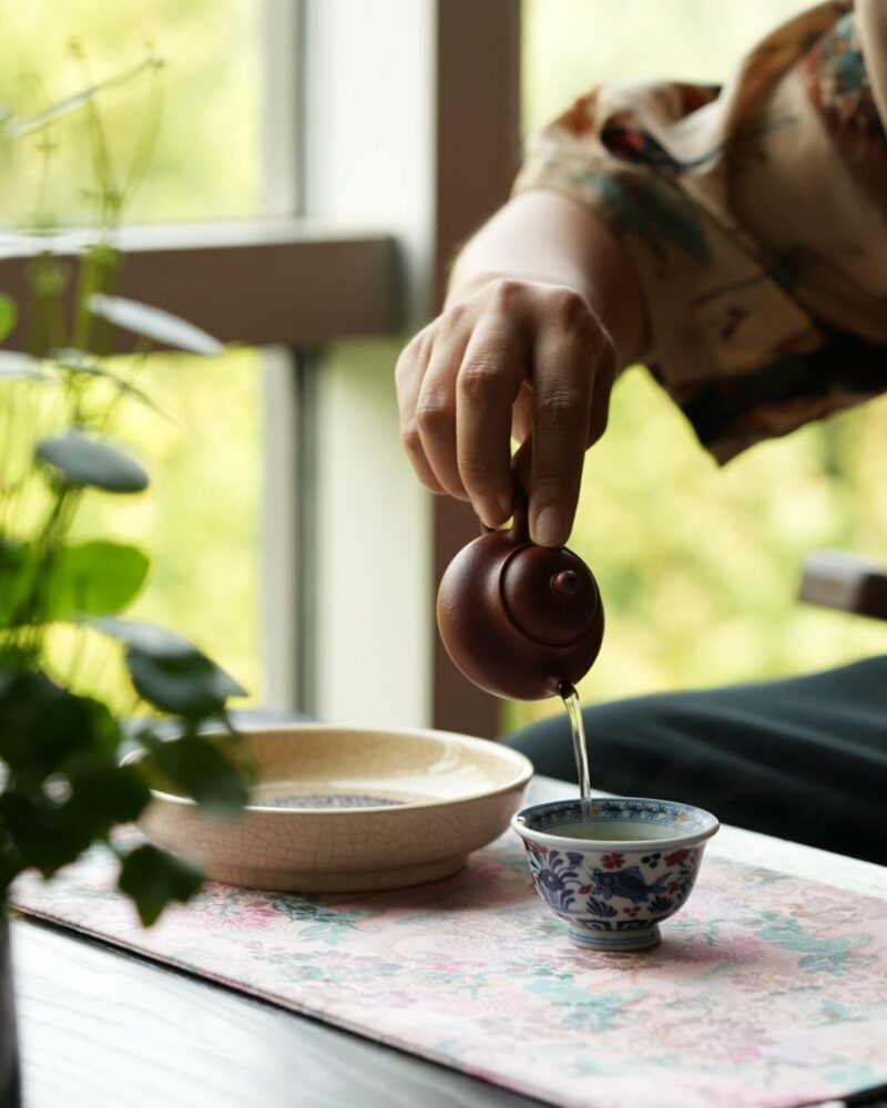 Half Handmade Mini Zhuni Rong Tian 70cc Yixing Teapot