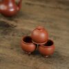 Half Handmade Zhuni Round Jar Shaped 25ml Tasting Tea Cup