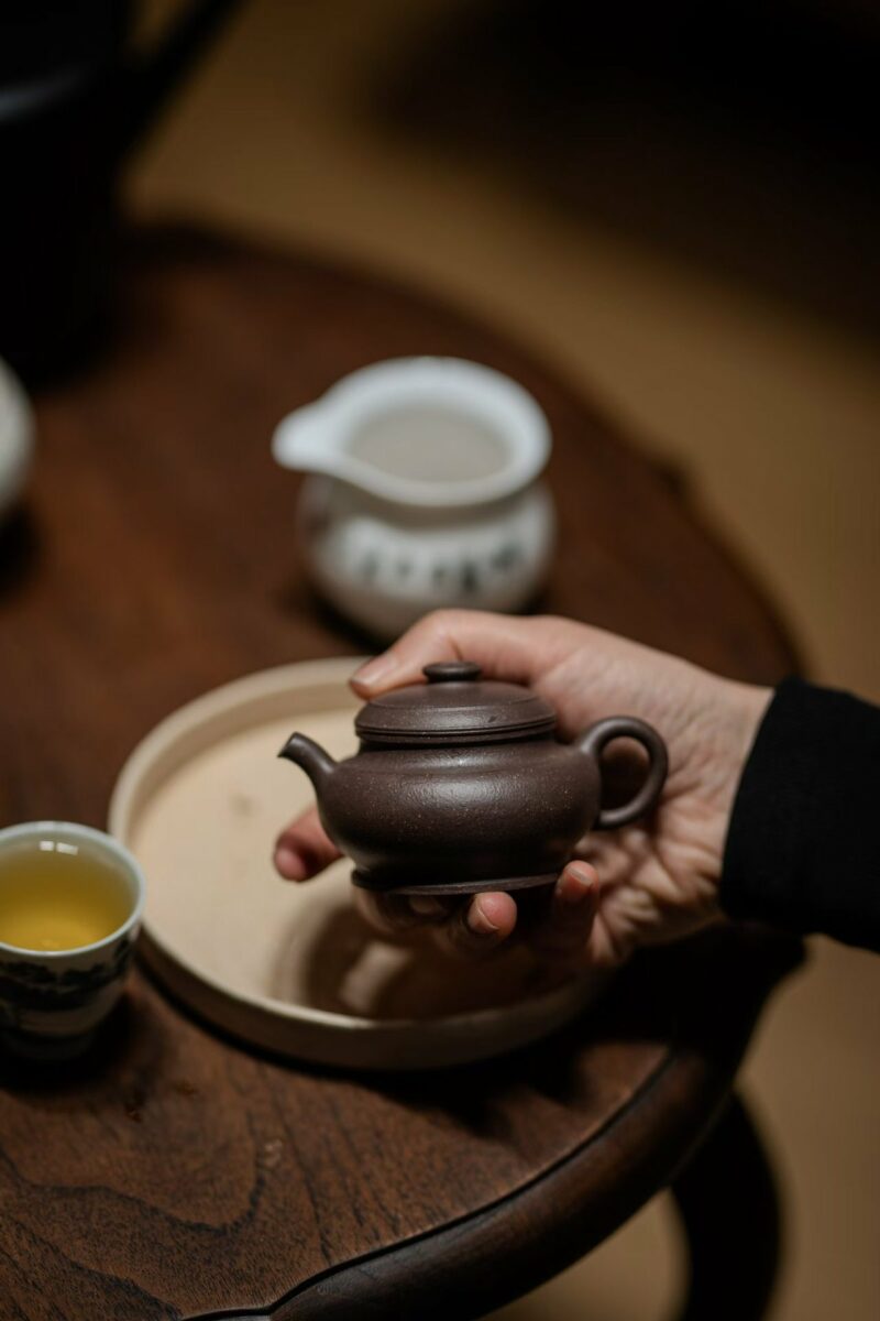 Half-Handmade-Zini-Song-Jin-100ml-Yixing-Teapot2 Half Handmade Zini Song Jin 100ml Yixing Teapot