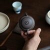 Half-Handmade-Zini-Song-Jin-100ml-Yixing-Teapot5 Half Handmade Zini Song Jin 100ml Yixing Teapot