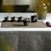 Handmade-Powder-Glaze-Ceramic-Ink-like-Cloud-Brushwork-100ml-Gaiwan1 Handmade Powder Glaze Ceramic Ink-like Cloud Brushwork 100ml Gaiwan