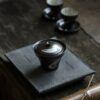 Handmade-Powder-Glaze-Ceramic-Ink-like-Cloud-Brushwork-100ml-Gaiwan14 Handmade Powder Glaze Ceramic Ink-like Cloud Brushwork 100ml Gaiwan