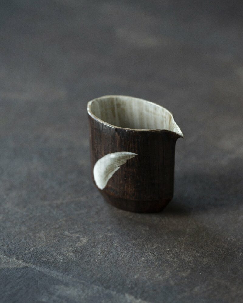 Handmade-Powder-Glaze-Ceramic-Ink-like-Cloud-Brushwork-100ml-Gaiwan26 Handmade Powder Glaze Ceramic Ink-like Cloud Brushwork 100ml Gaiwan