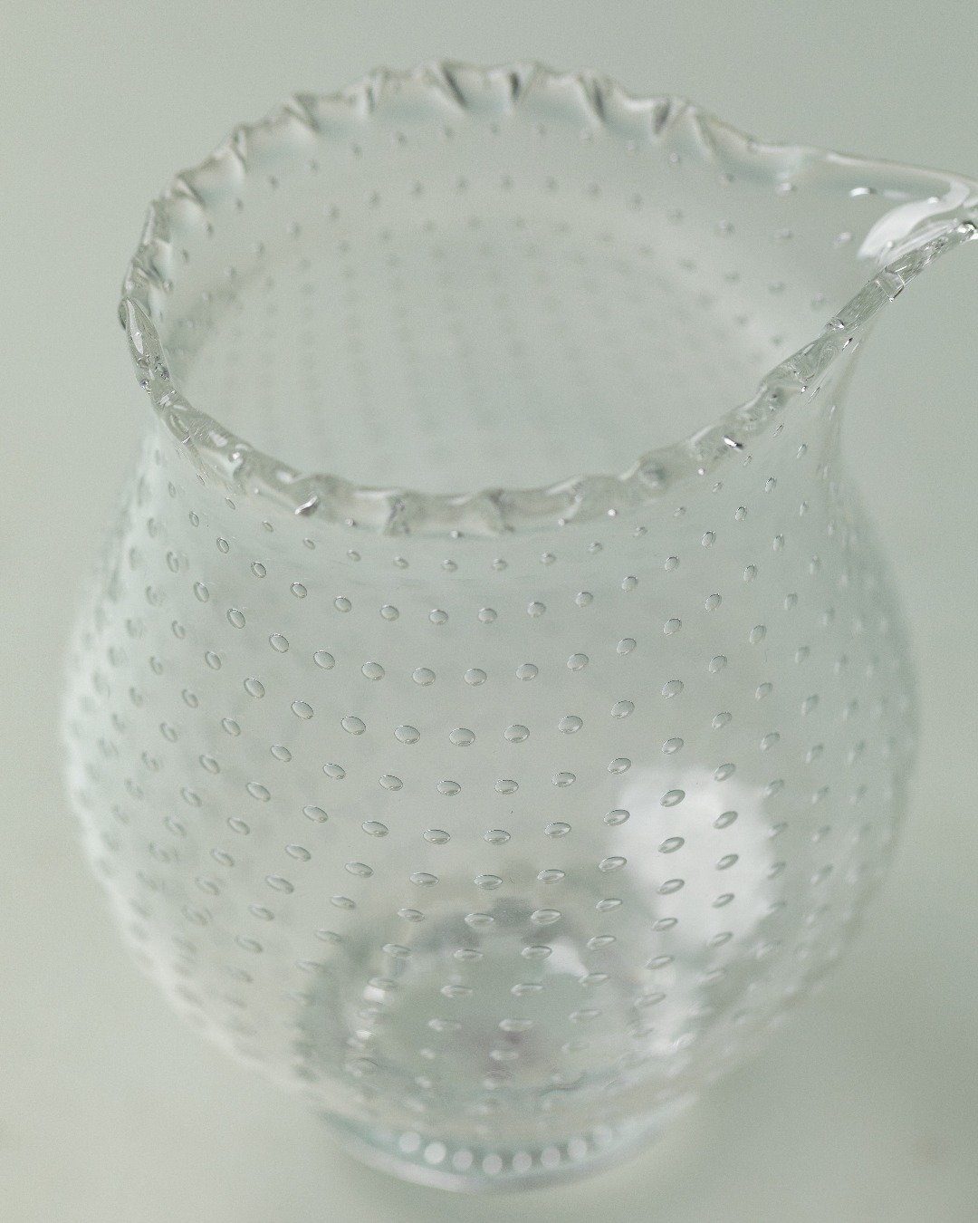 Clear glass gong dao bei that lets the color of the tea liquor remain visible