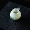 Minimalist Glass Jade-Like Moonlit 175ml Chinese Teapot