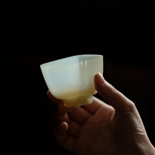 Minimalist-Icy-Glass-Square-Shape-50ml-Tea-Cup1 Minimalist Icy Glass Square Shape 50ml Tea Cup