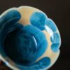 Gradient Glaze Wood-kiln Fired Ceramic Blue Crystal Flower 45ml Tea Cup