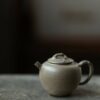 Half-Handmade-Qing-Duanni-Pine-Needle-Relief-200ml-Yixing-Teapot4 Half Handmade Qing Duanni Pine Needle Relief 200ml Yixing Teapot
