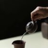 Half-Handmade-Qing-Hui-Zini-Yu-Lan-Leaf-Relief-120ml-Yixing-Teapot6 Half Handmade Qing Hui Zini Yu Lan Leaf Relief 120ml Yixing Teapot