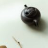 Half-Handmade-Qing-Hui-Zini-Yu-Lan-Leaf-Relief-120ml-Yixing-Teapot8 Half Handmade Qing Hui Zini Yu Lan Leaf Relief 120ml Yixing Teapot