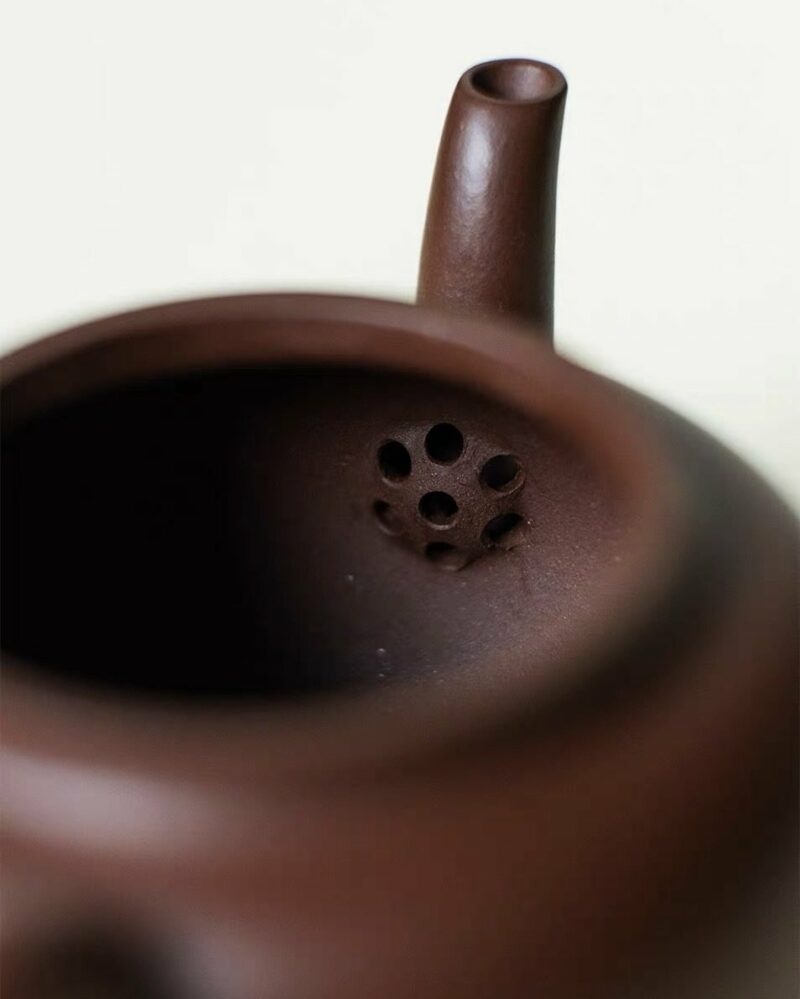 Half-Handmade-Zini-Palace-lantern-160ml-Yixing-Teapot9 Half Handmade Zini Palace lantern 160ml Yixing Teapot